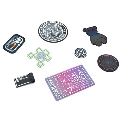 3D ПВХ гумові силіконові патчі етикетка